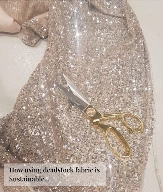 Elizabeth Grace Couture Blog - How using deadstock fabric is sustainable