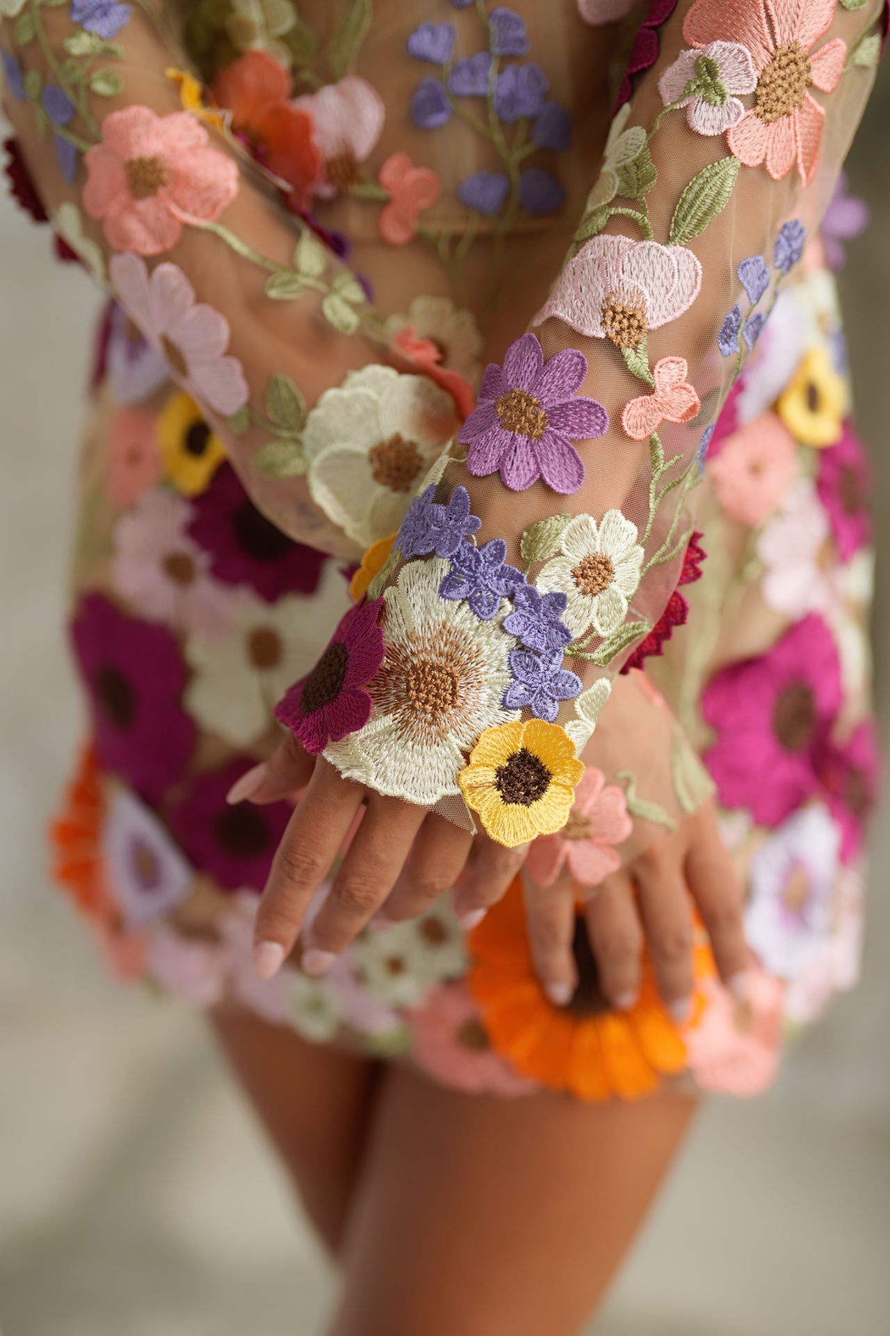 Floral Lace Mini dress
