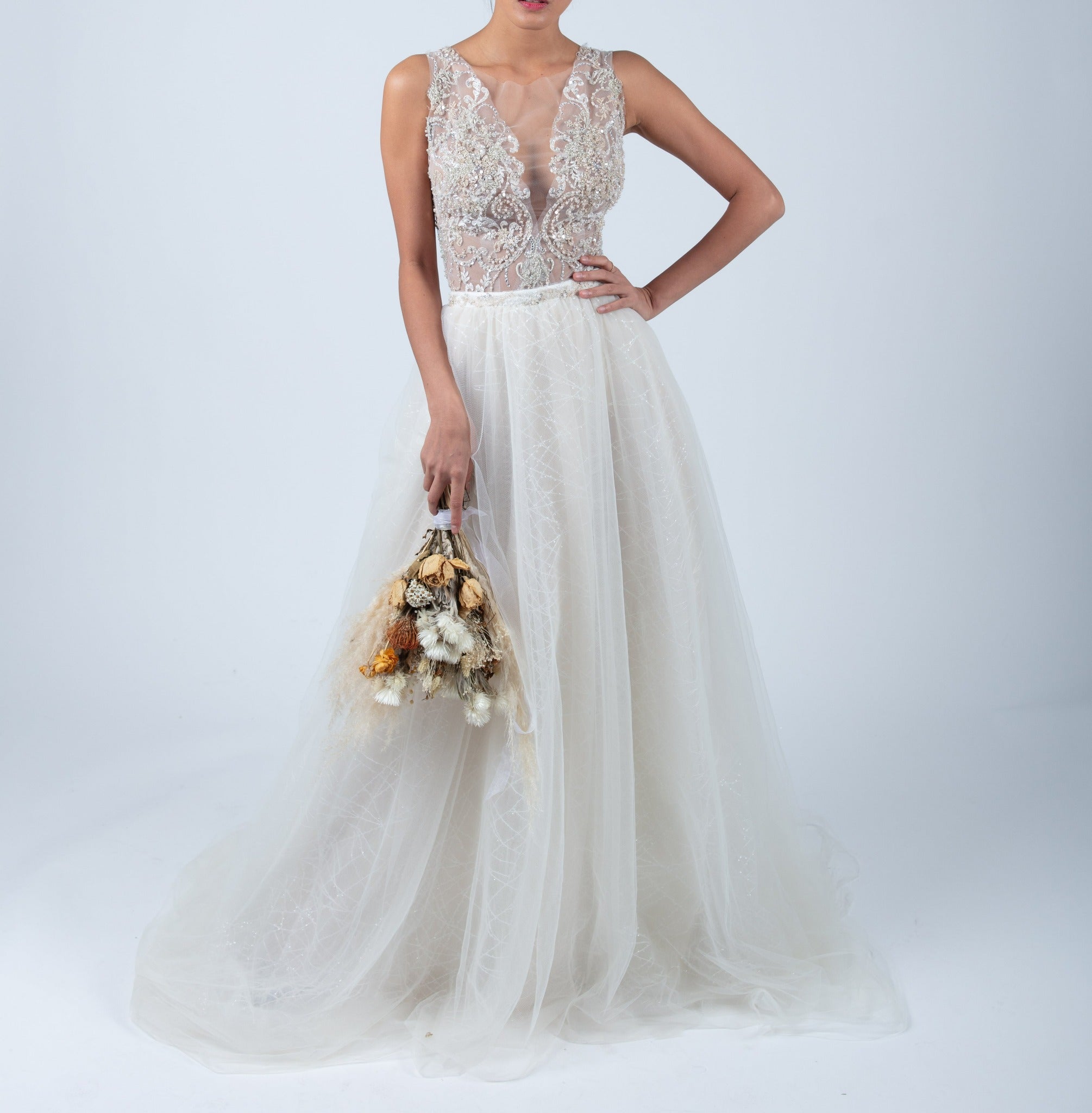 "Ever After" Premium Bodysuit - Elizabeth Grace Couture