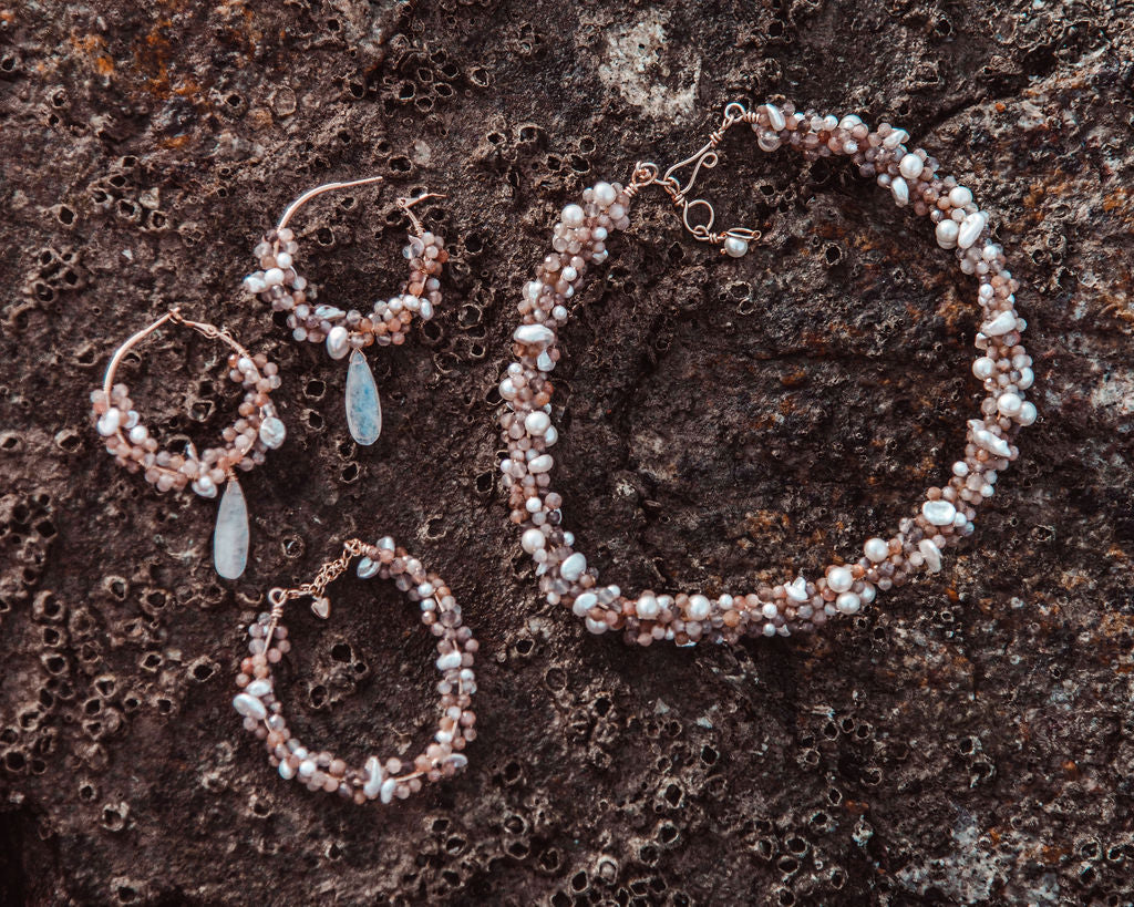Gemstone Cluster- Braclet