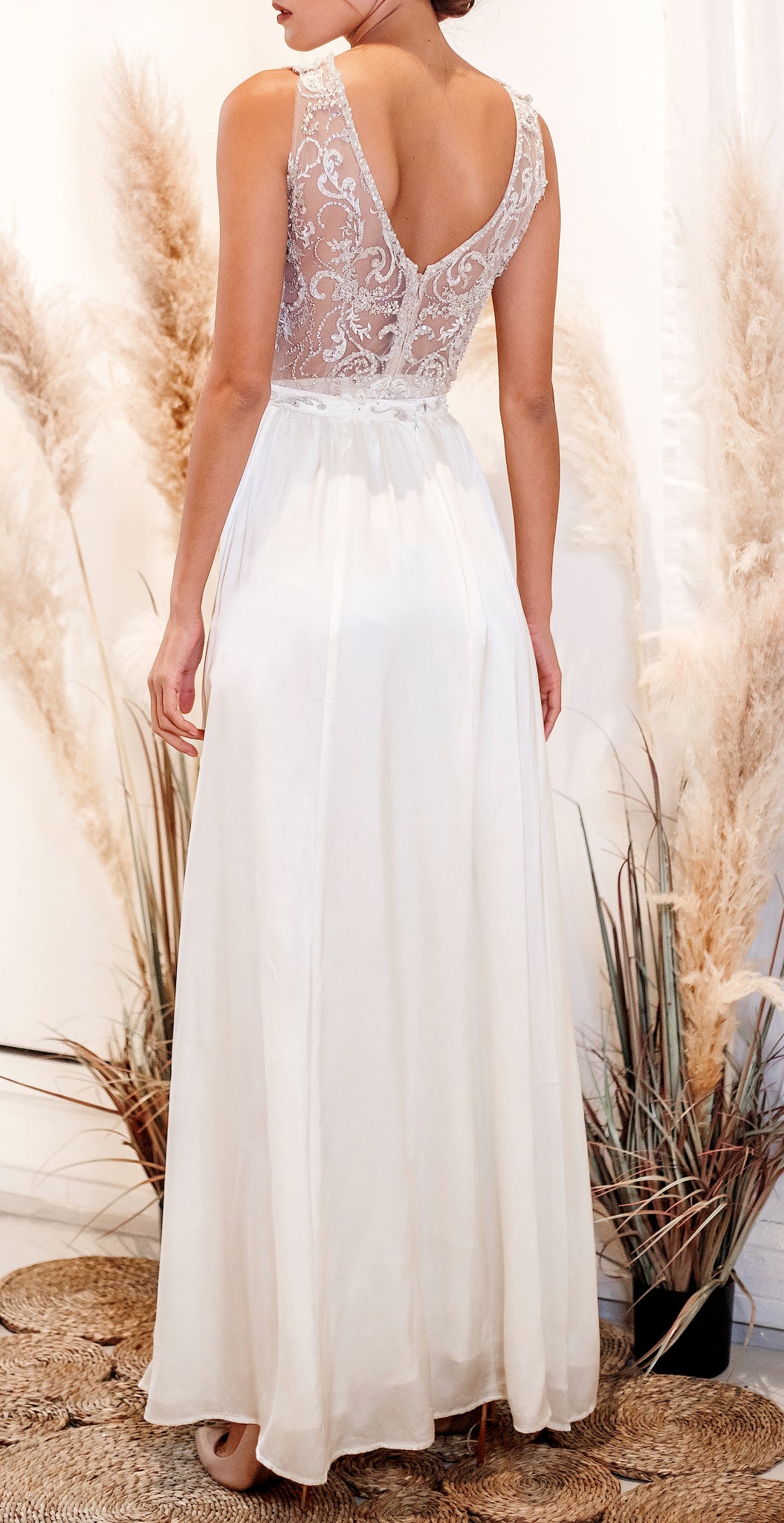 “Ever After” Silk Skirt - Elizabeth Grace Couture