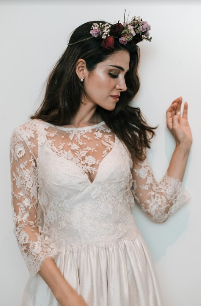 Liv Lace Bridal Top - Elizabeth Grace Couture