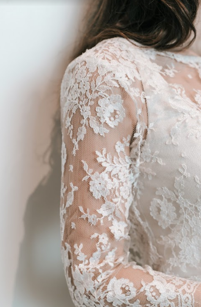 Liv Lace Bridal Top - Elizabeth Grace Couture