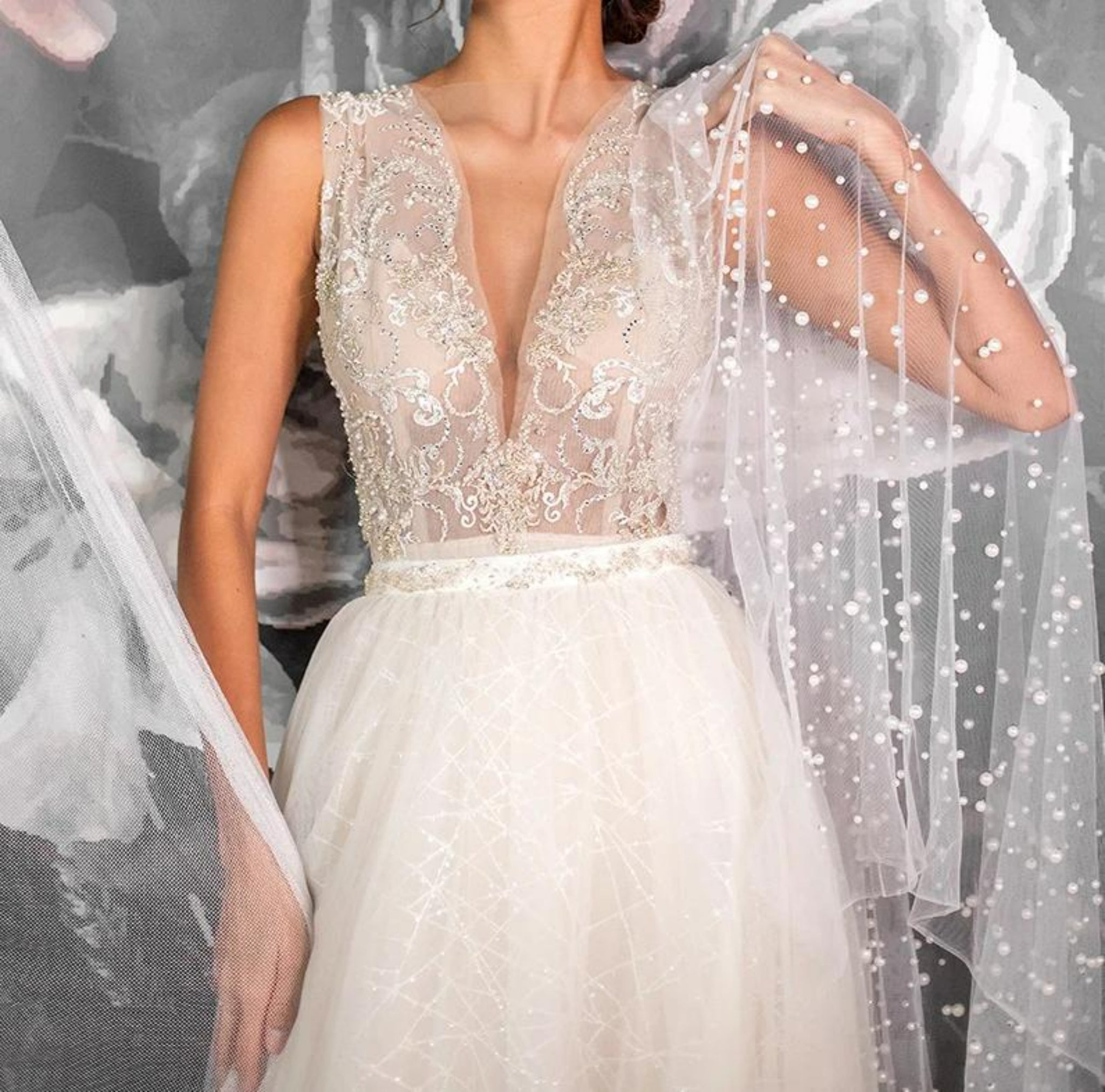 "Ever After" 3 Piece Bridal Set - Elizabeth Grace Couture