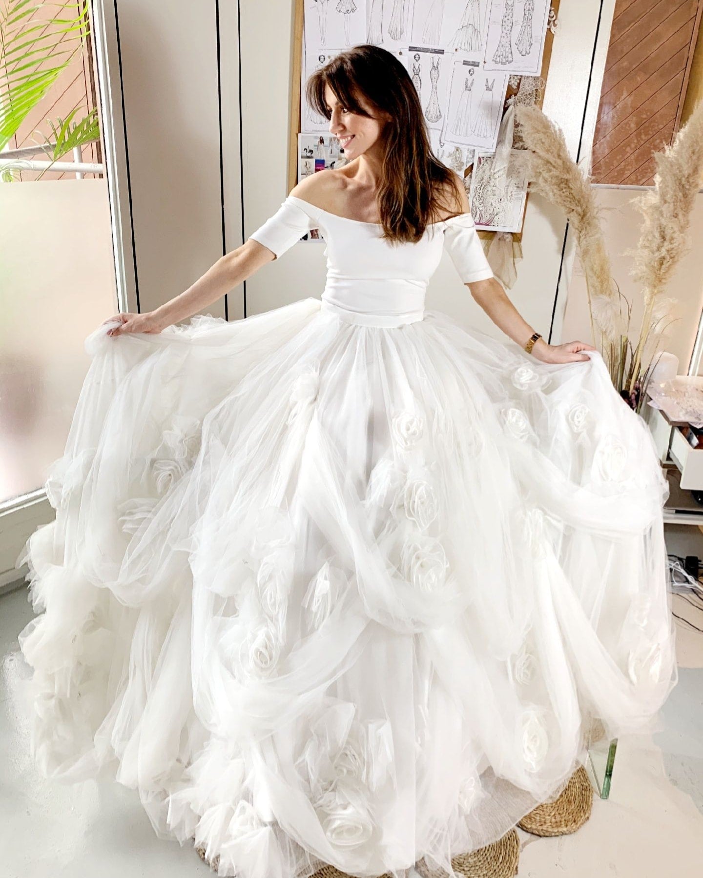 Elizabeth Grace Couture "Grace" Bridal Skirt