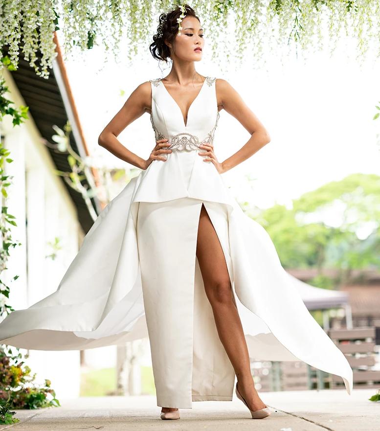 Duchess Wedding Dress — Elizabeth Grace Couture
